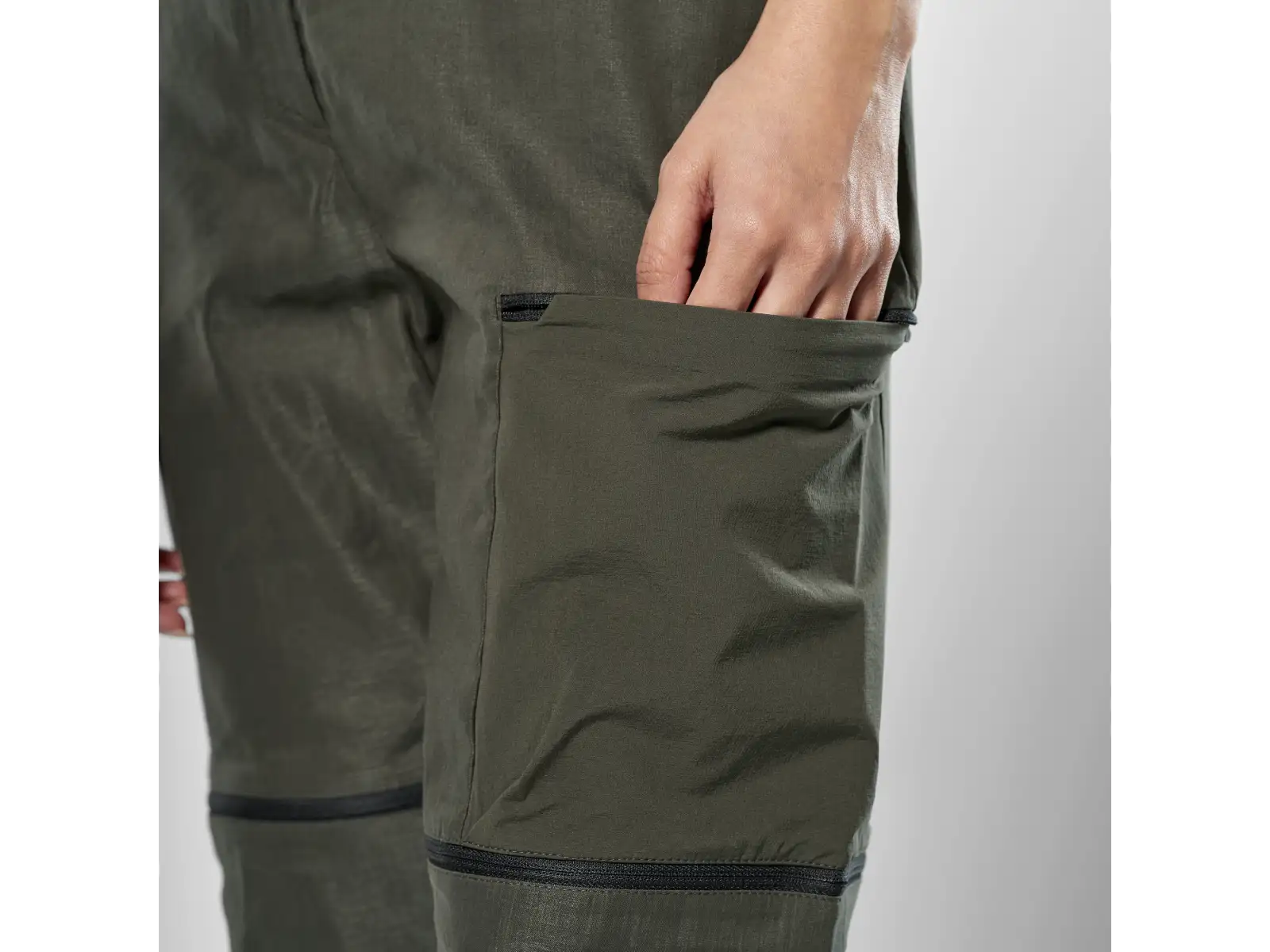 Salewa Puez Hemp/DST 2/1 damskie spodnie Dark Olive
