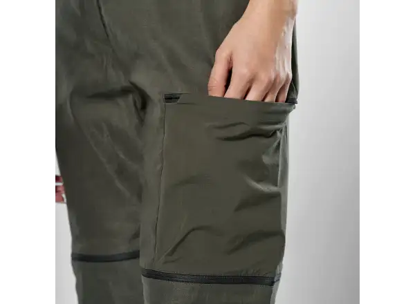 Salewa Puez Hemp/DST 2/1 damskie spodnie Dark Olive
