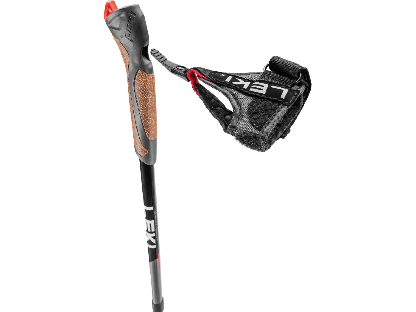 Leki Spin kije trekkingowe Black/Silver/White roz. 100-130 cm