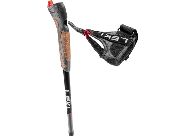 Leki Spin kije trekkingowe Black/Silver/White roz. 100-130 cm