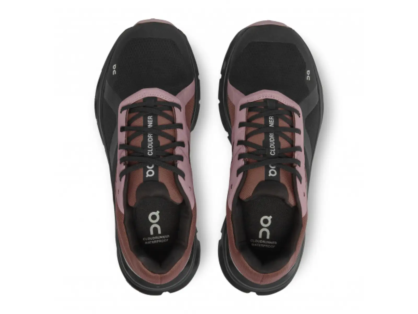 On Cloudrunner Waterproof damskie buty do biegania black / grape
