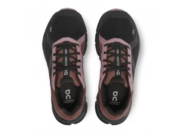 On Cloudrunner Waterproof damskie buty do biegania black / grape