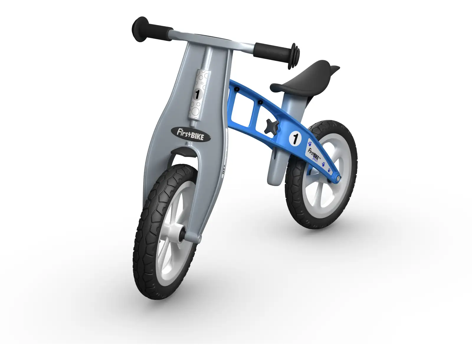 First Bike BASIC LIGHT BLUE rowerek biegowy dla dzieci bez hamulca