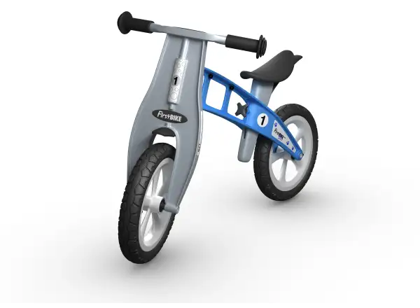 First Bike BASIC LIGHT BLUE rowerek biegowy dla dzieci bez hamulca