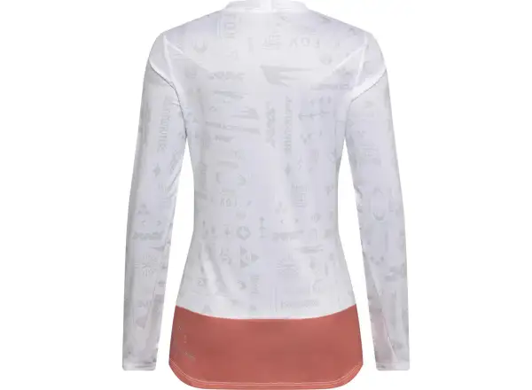 Fox Ranger Lunar SE damska koszulka z dlugim rekawem White