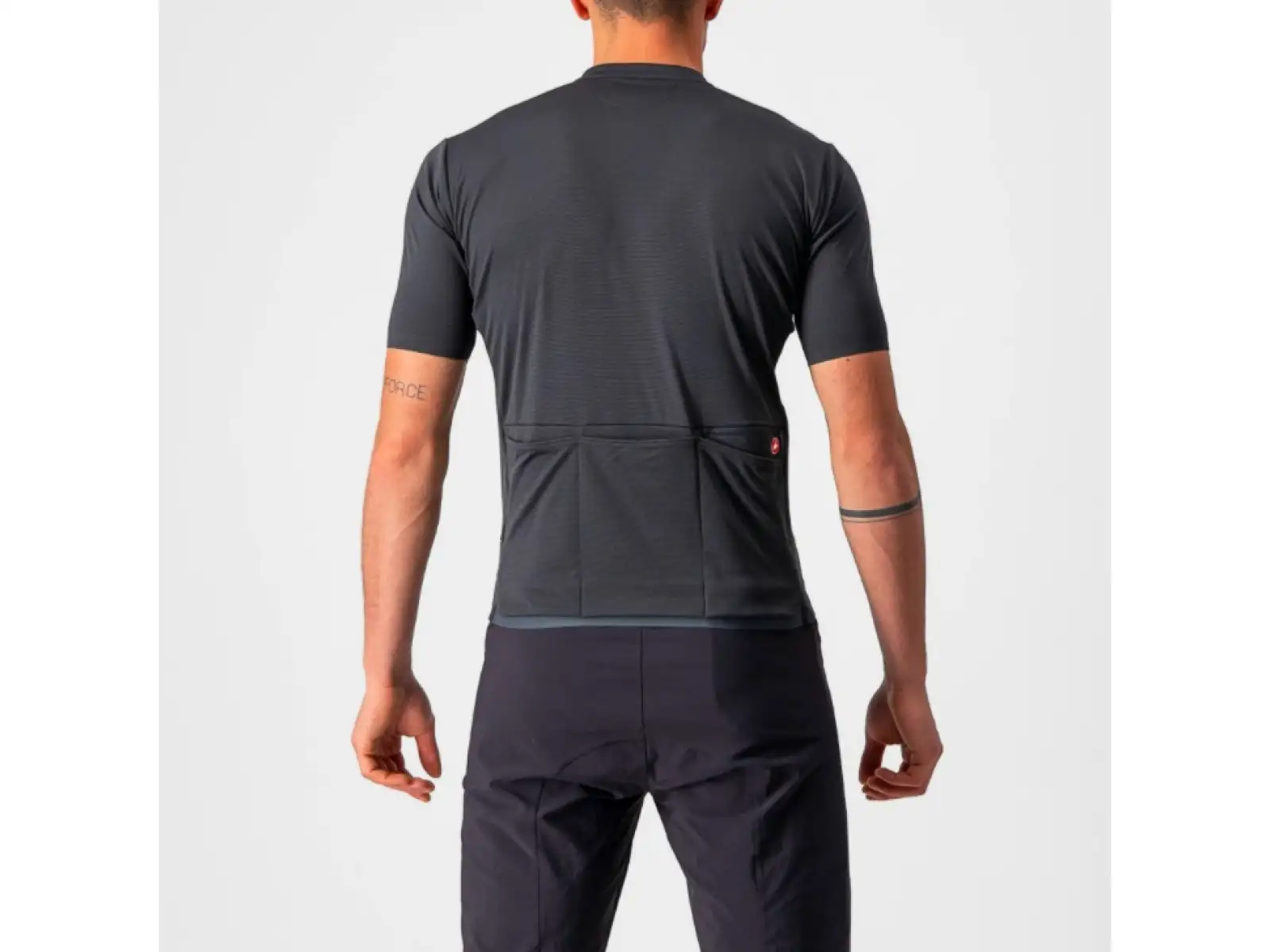Castelli Unlimited AR męska koszulka z krótkim rękawem Dark Gray