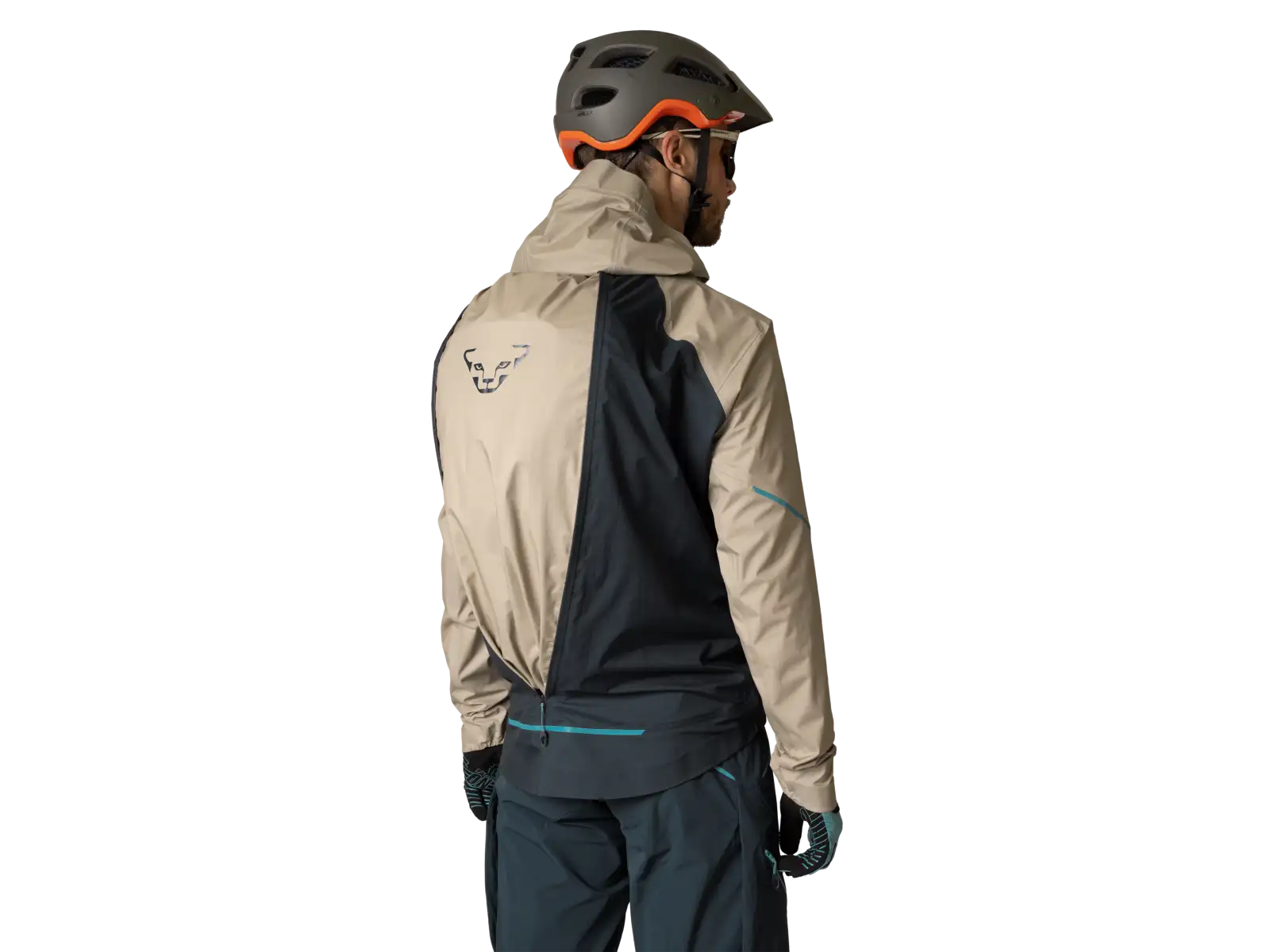 Dynafit Ride 3L męska kurtka rowerowa Rock Khaki