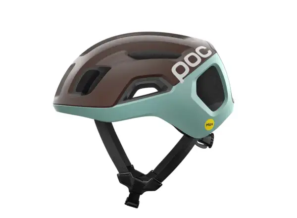 POC Ventral Air MIPS kask Bronzite Brown Matt/Lazurite Blue Matt