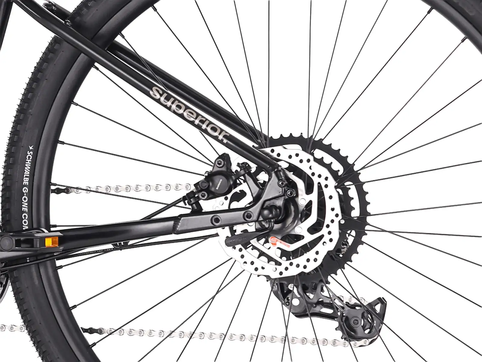 Superior Blox 6.4 rower miejski Matte Black