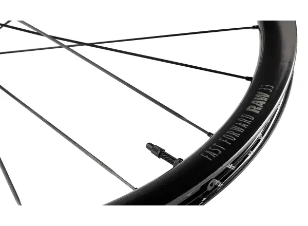 FFWD RAW CS 33 szosowe koła zaplatane Glossy Black