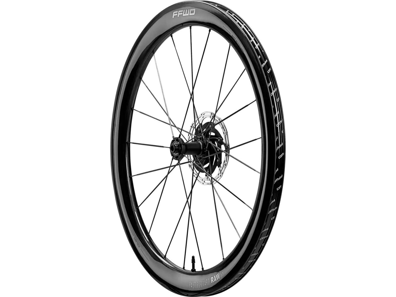 FFWD RAW CS 55 szosowe koła zapleciona Gloss Black
