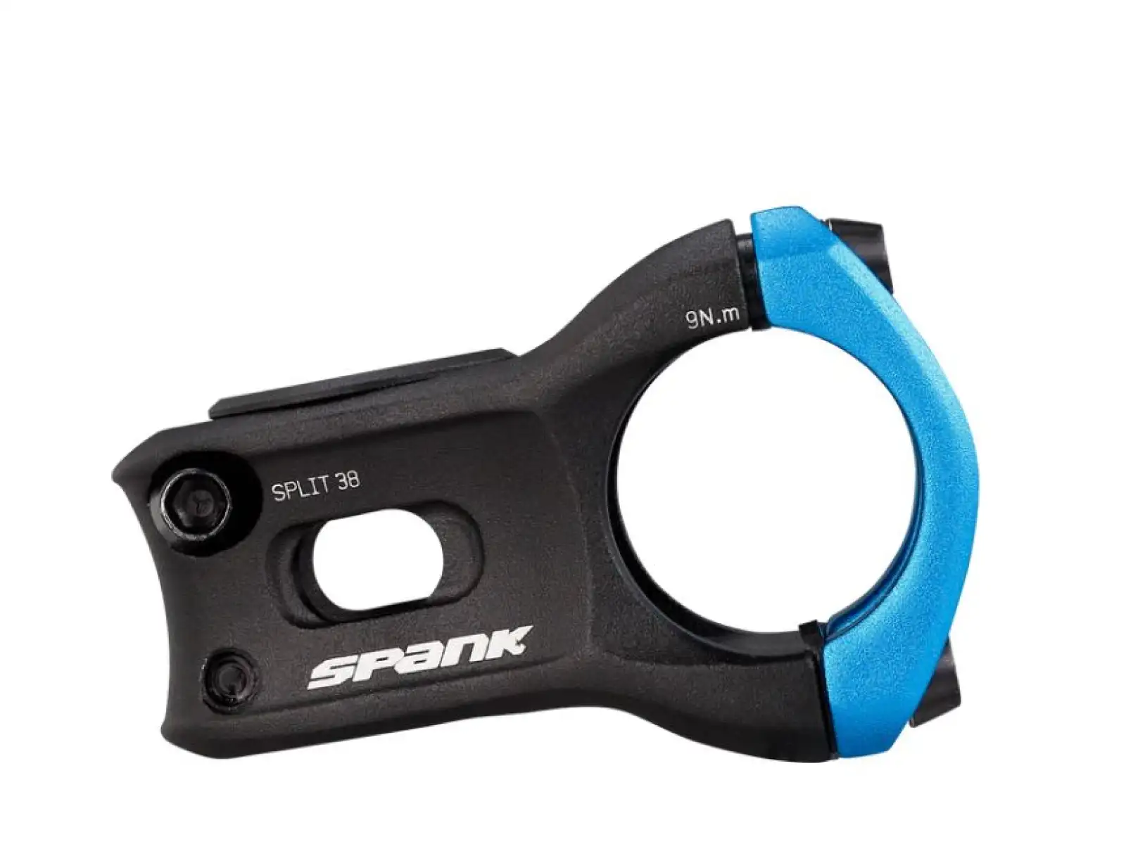 Spank Split mostek 38 mm czarna/niebieska