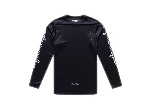 Troy Lee Designs Sprint Pro męska koszulka z długim rękawem Mono Black