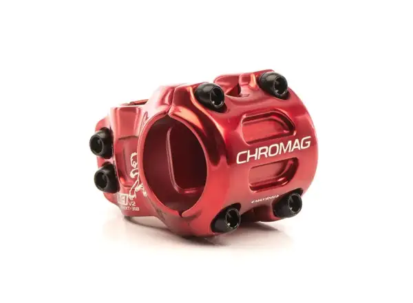 Chromag Hifi mostek średnica 31,8 mm czerwony