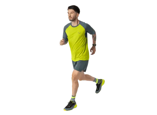 Dynafit Alpine Pro męska koszulka z krótkim rękawem Ultra Yellow
