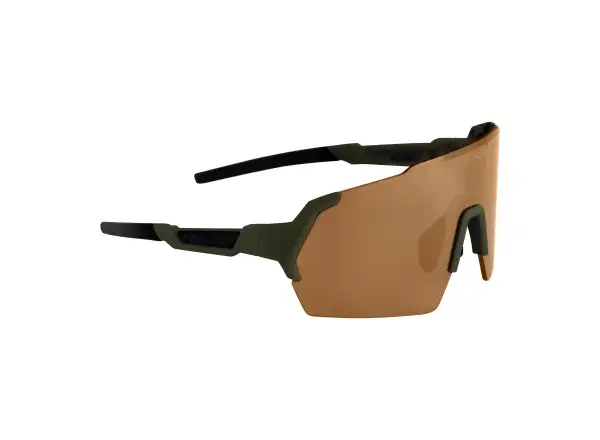 Force Electra okulary zielona/brązowa lustrzane soczewki