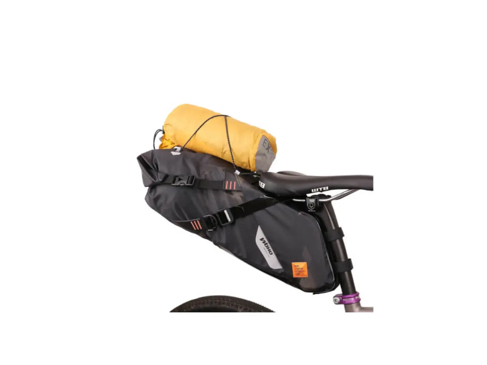 Woho X-Tourning Dry Bag Diamond CyberCam torba podsiodłowa czarna