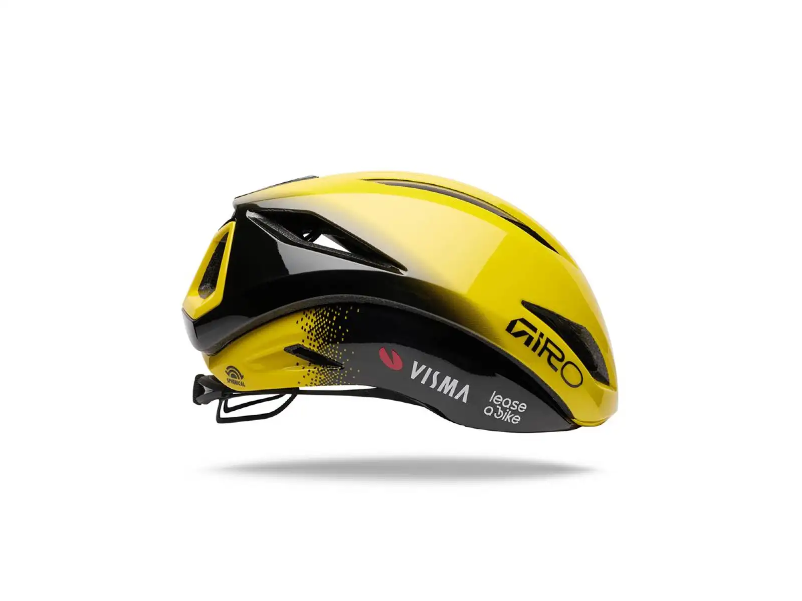 Giro Eclipse Pro Spherical kask szosowy TE Yellow/Black VLB