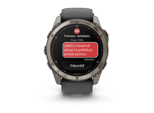 Garmin fenix 8 Pro 51 mm AMOLED Sapphire inteligentny zegarek Titanium Graphite/Black