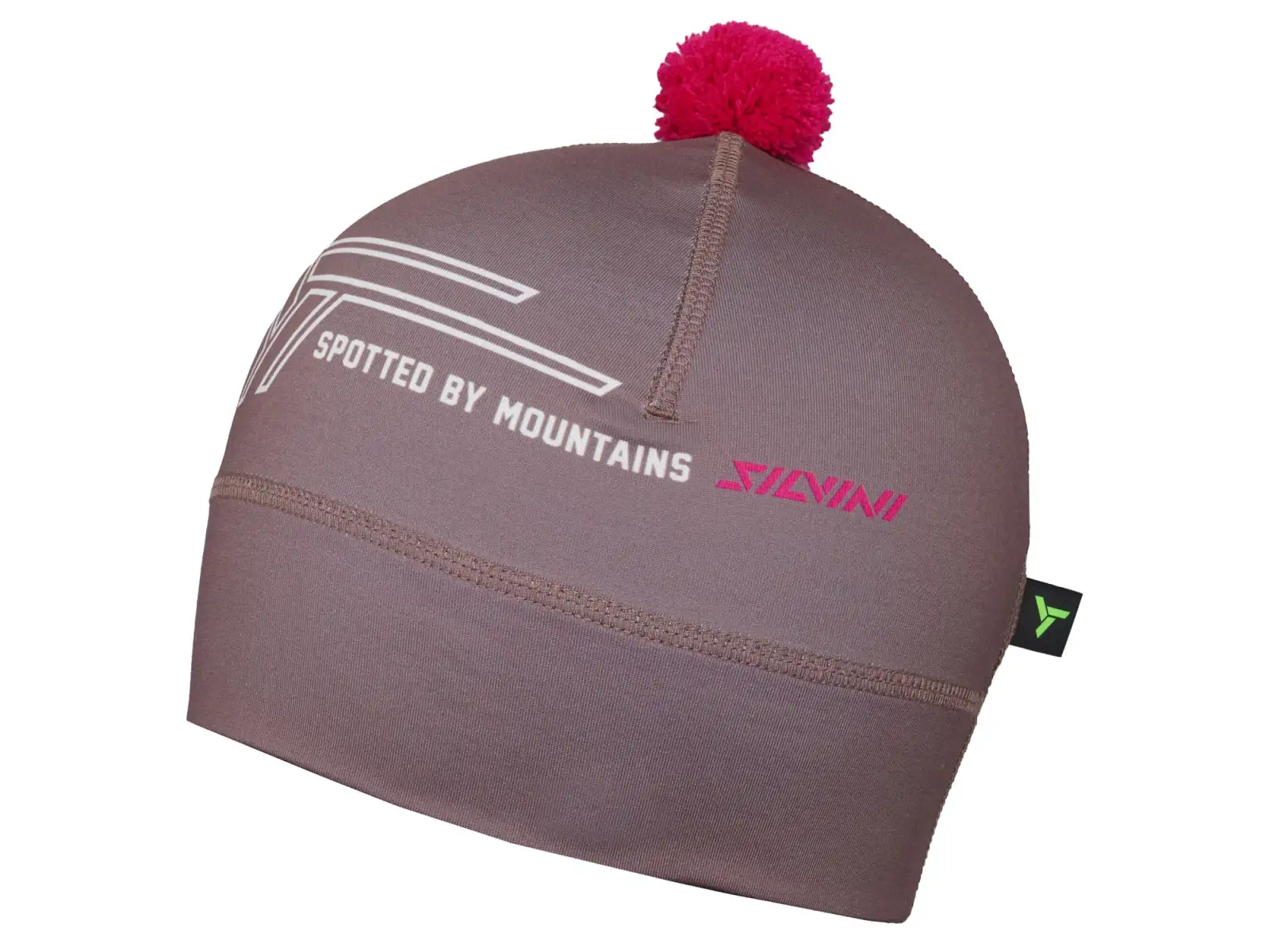 Silvini Spinga czapka unisex Brown/Fuchsia