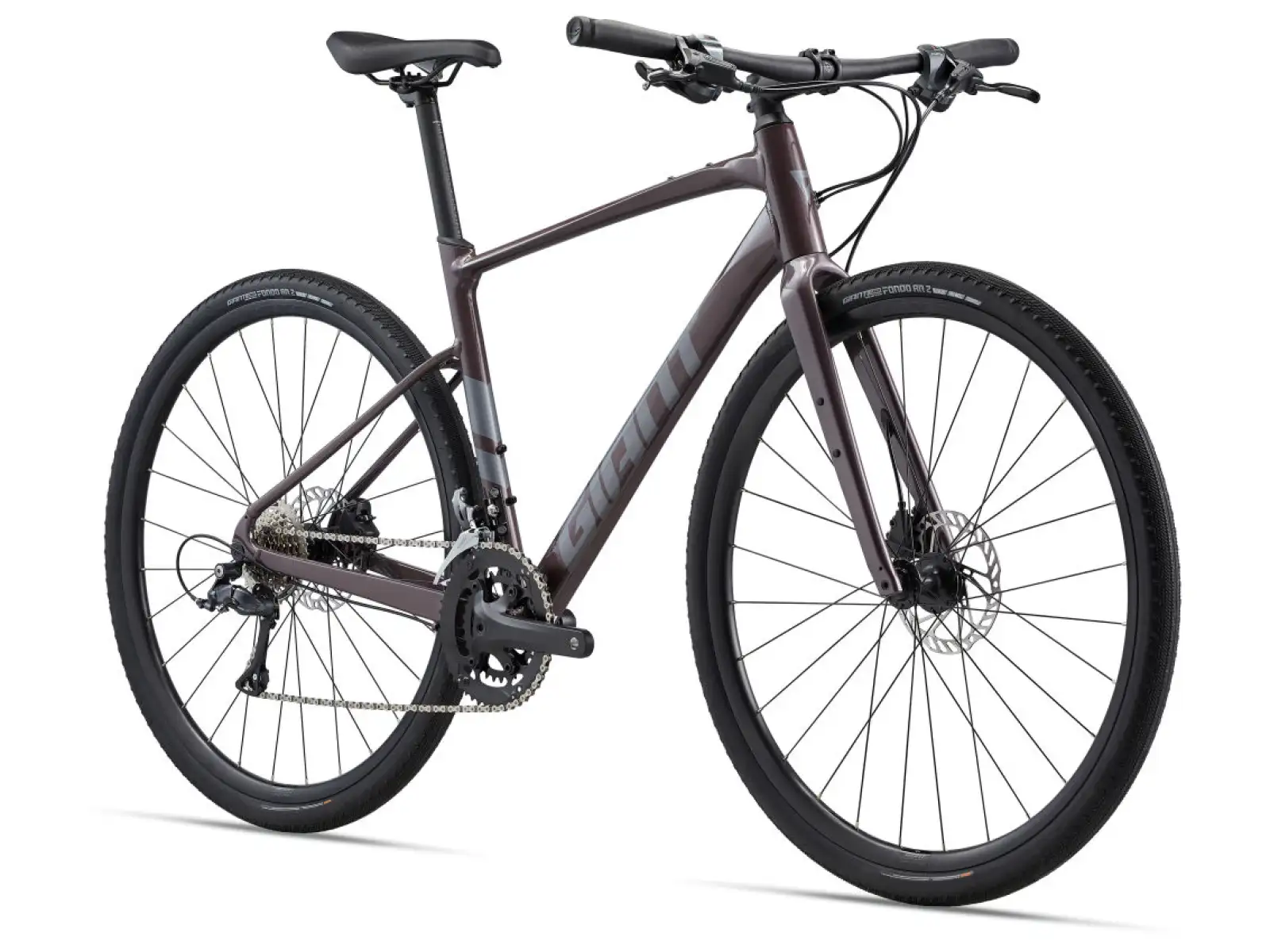 Giant FastRoad AR 3 rower fitness charcoal plum