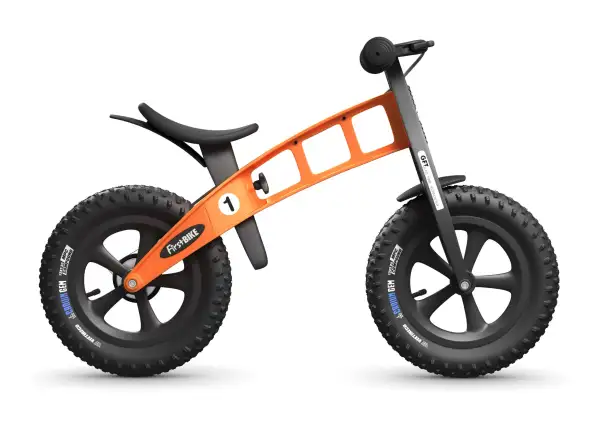 First Bike FAT dziecięcy rowerek biegowy Orange