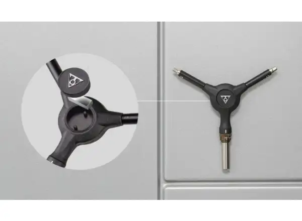 Topeak Y-Speed Ratchet klucz z 4mm i 5mm imbusowym nasadką