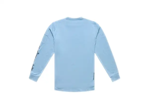 Troy Lee Designs Ruckus Ride męska koszulka z długim rękawem Waves Dawn Blue