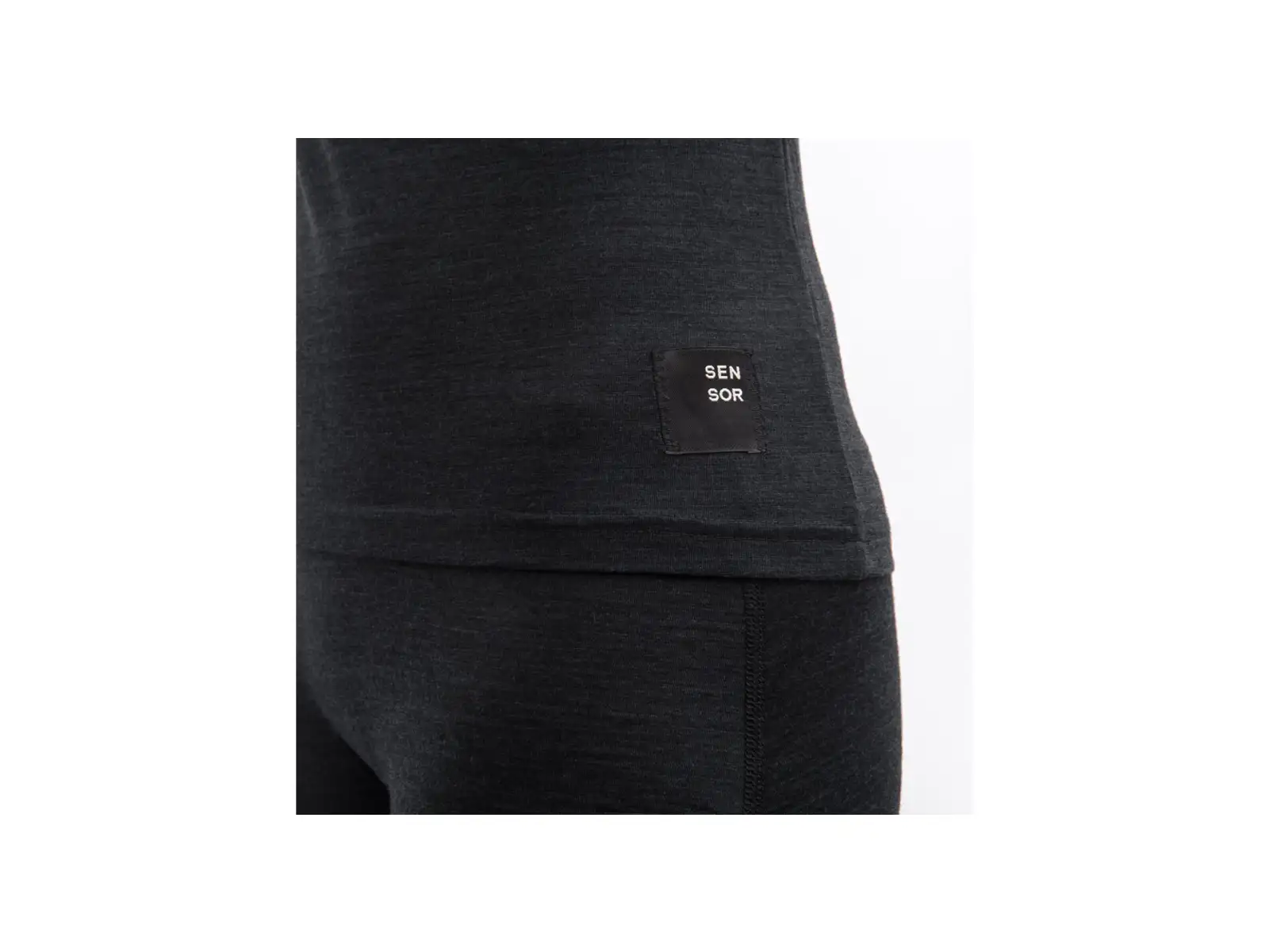 Sensor Merino Cordura damska koszulka krótki rękaw czarna