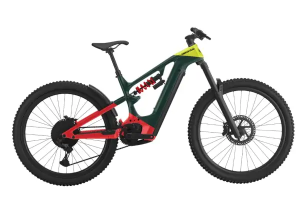 Cannondale Moterra Neo Carbon LT 1 rower elektryczny full suspension Gunmetal Green