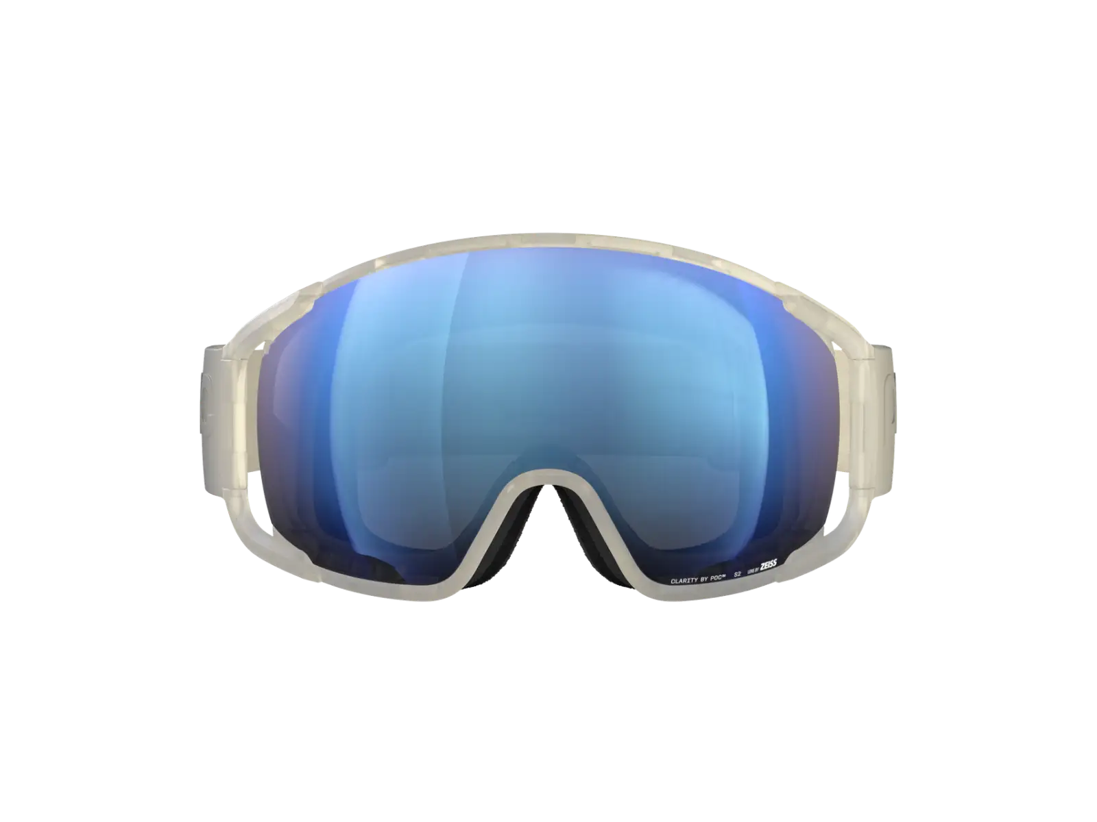 POC Zonula gogle narciarskie Raw White/Partly Sunny Blue