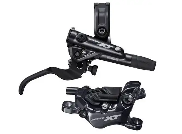 Shimano XT BR-M8120 hamulec tarczowy tylny - klocki N04C z chłodnicą