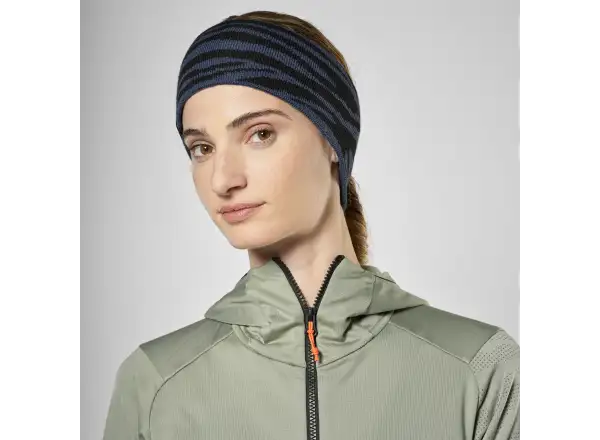 Salewa Sella Alpine Merino Crevasse opaska Dark Denim