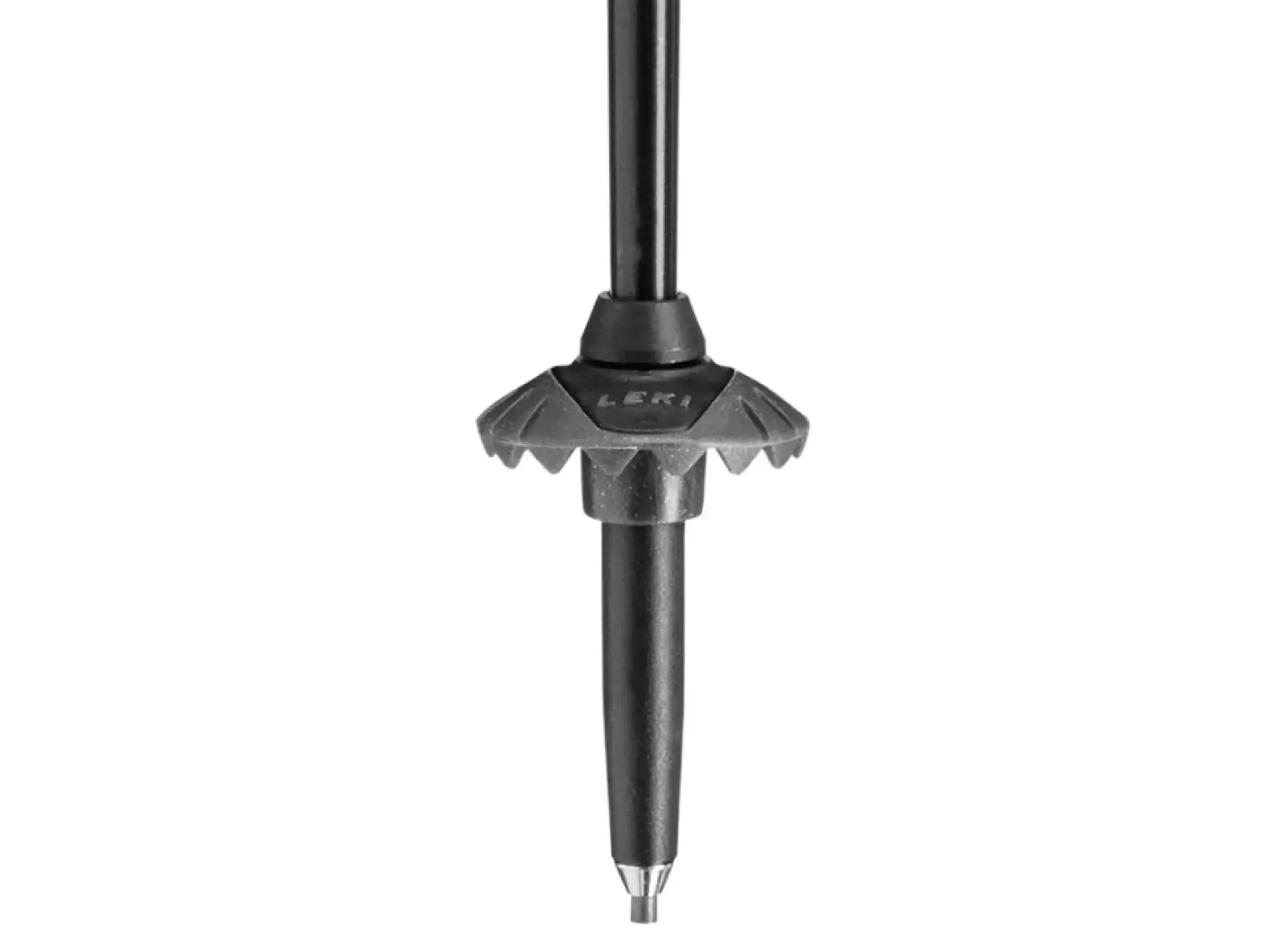 Leki Detect S Vario narciarskie kijki Warm Grey Light/Warm Grey Dark/Black