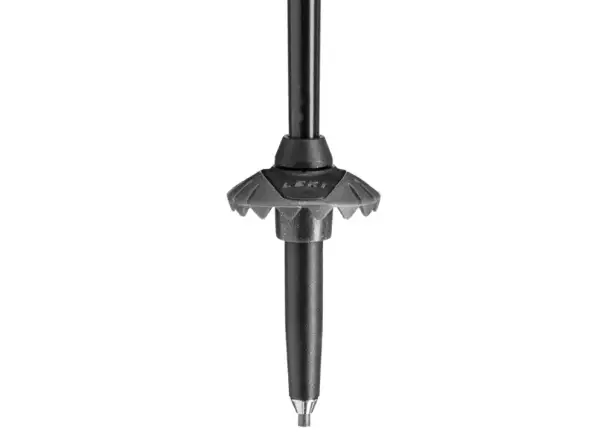 Leki Detect S Vario narciarskie kijki Warm Grey Light/Warm Grey Dark/Black
