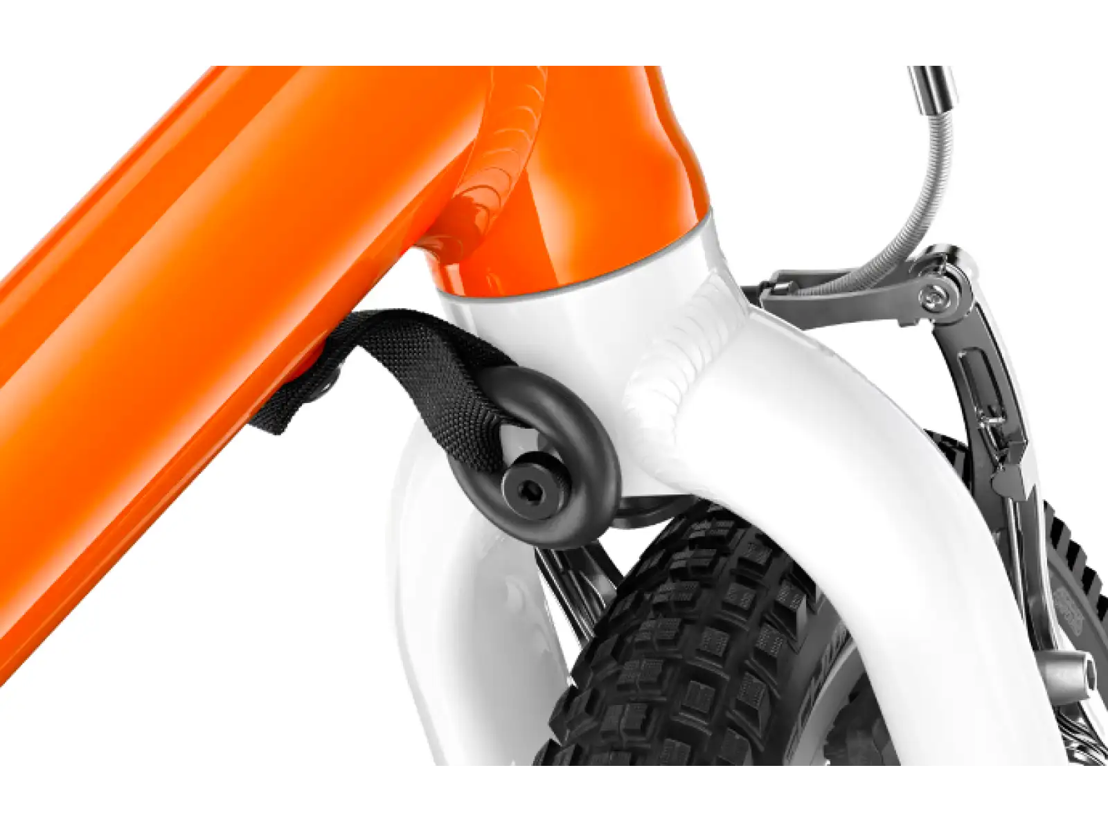 Woom 1 Plus rowerek biegowy dla dzieci 14" Flame Orange