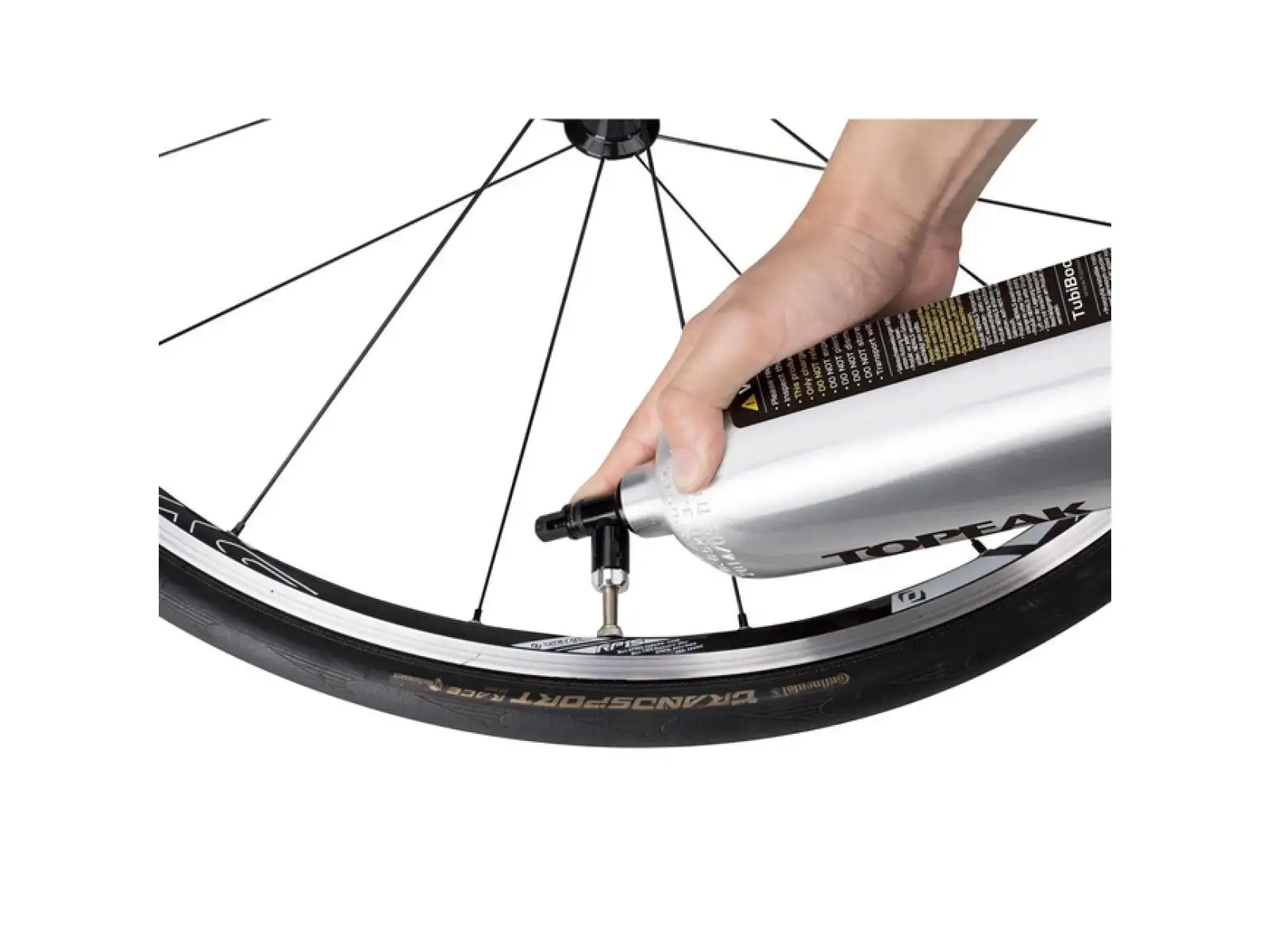 Topeak Tubibooster CO2 pompka na bezdętkowe opony