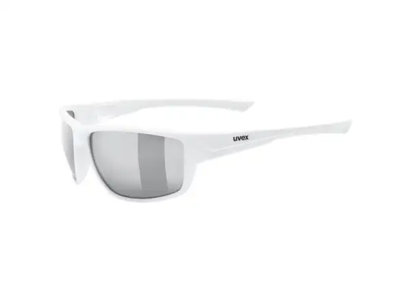 Uvex Sportstyle 230 okulary White Mat/Litemirror Silver