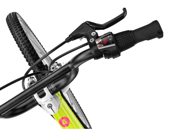 Woom GO 4 rower dziecięcy neon lime
