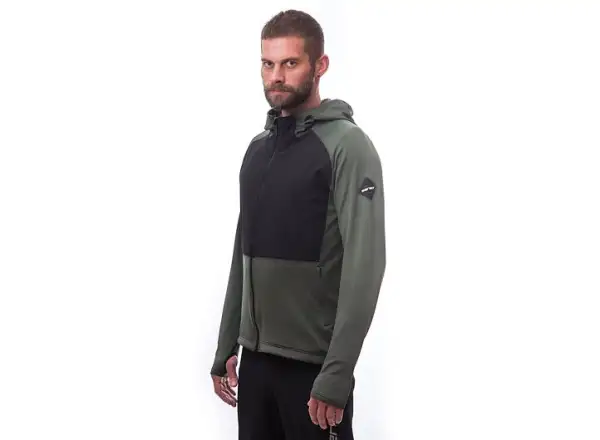 Sensor Coolmax Thermo męska kurtka Olive Green/czarna