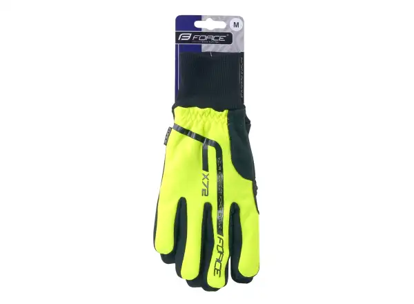 Force X72 zimowe rękawice Fluo