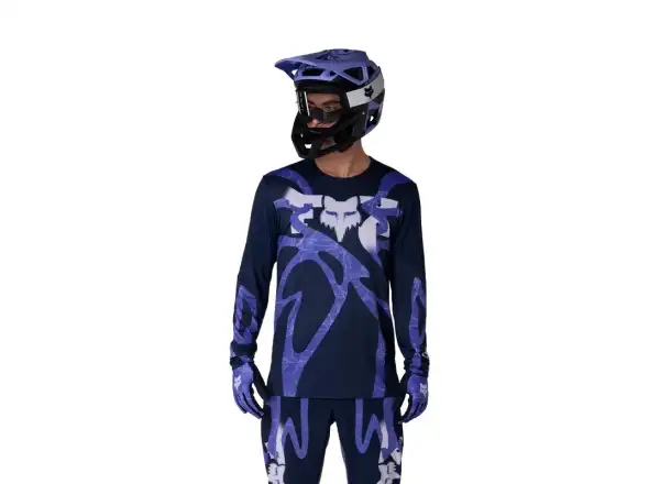 Fox Flexair męska koszulka długi rękaw Diffuse Special Edition Blueberry