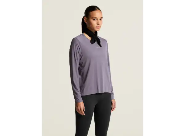 CRAFT Hypervent Longsleeve damska koszulka fioletowa