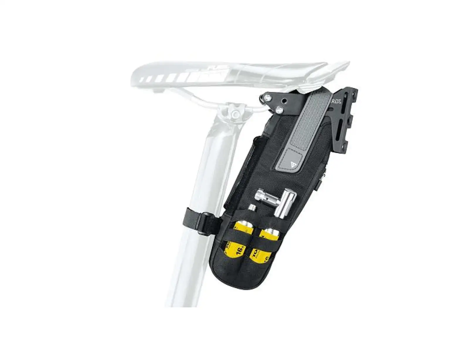 Topeak Tri-BackUP Tirebag torba do ramy i pod siodło czarna