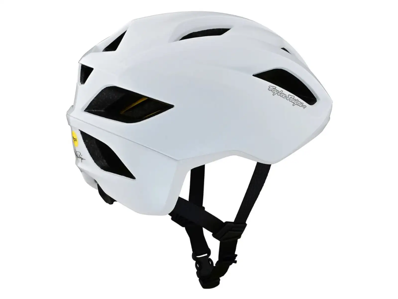 Troy Lee Designs Grail Mips Badge kask Orbit White