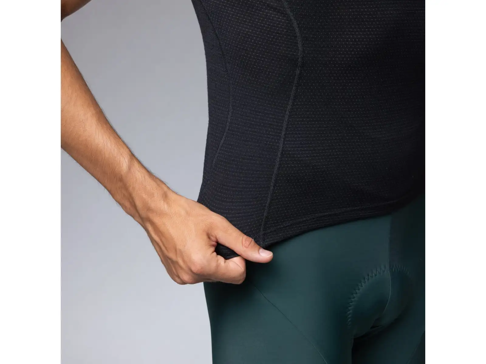 Alé Intimo Merino męska koszulka termoaktywna krótki rękaw Black