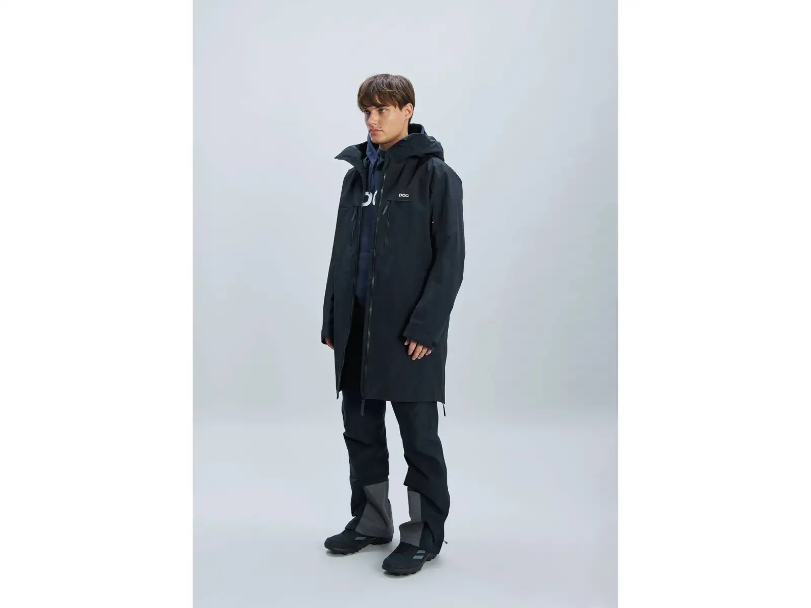 POC Race Mentor Coat zimowy płaszcz Uranium Black