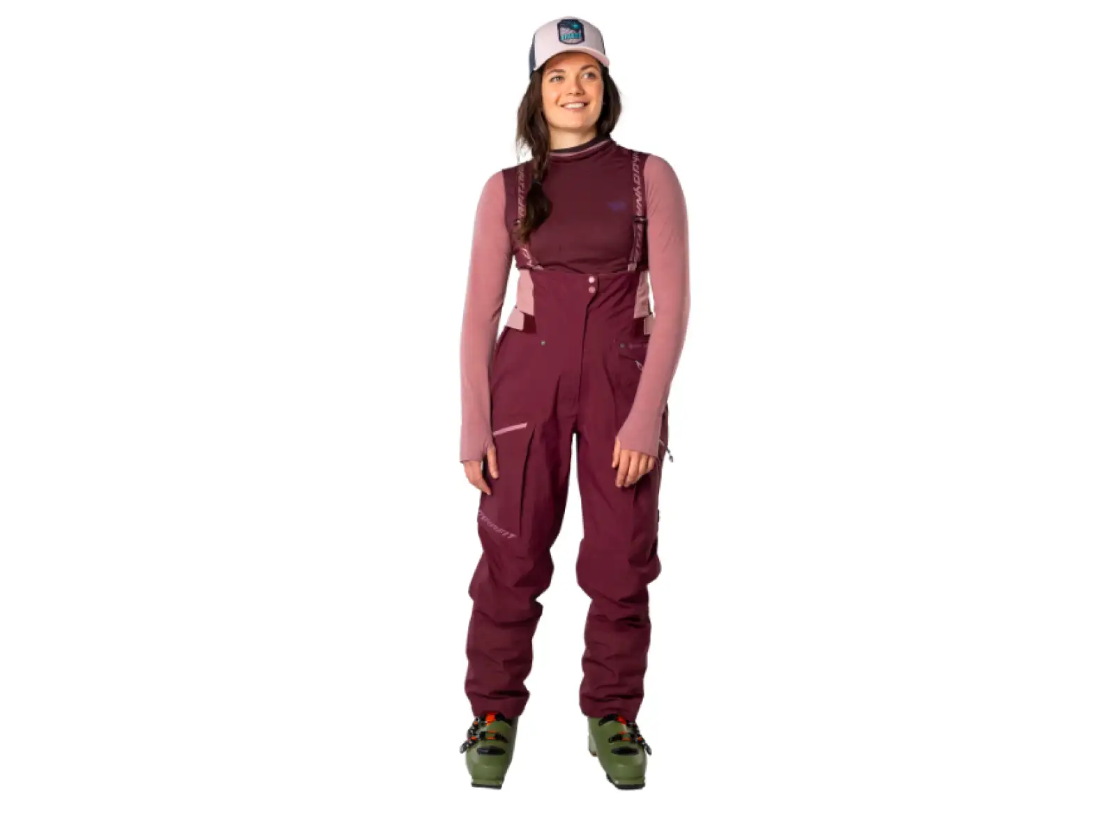 Dynafit Tigard Gore-Tex damskie spodnie Burgundy