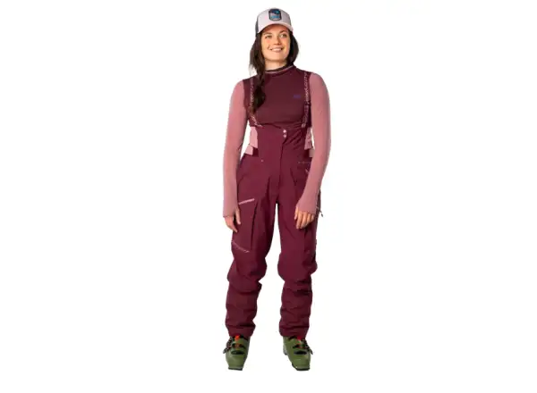 Dynafit Tigard Gore-Tex damskie spodnie Burgundy