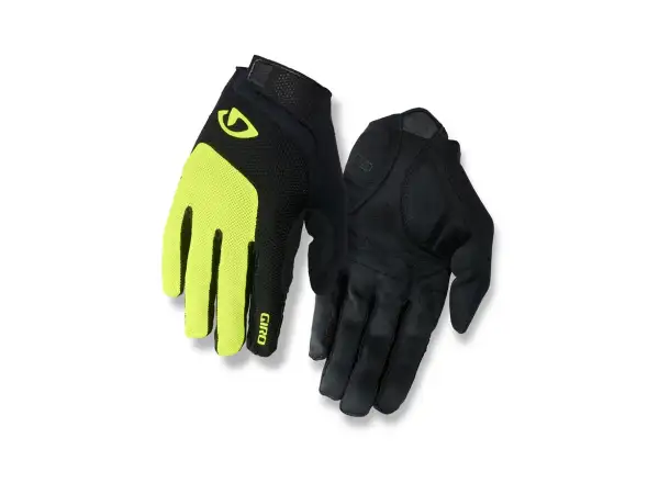 Giro Bravo LF rękawice Highlight Yellow